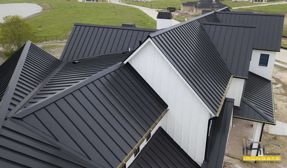 Irongate Roofing | Standing Seam Roof | Rockwall Roofing Specialists 